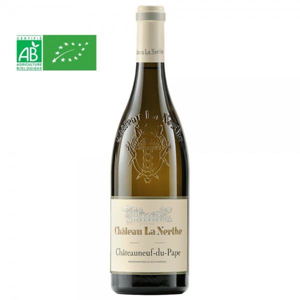 CHÂTEAUNEUF-DU-PAPE BLANC - CHÂTEAU LA NERTHE - BIO - 2021