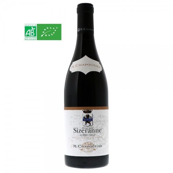 HERMITAGE ROUGE - MONIER DE LA SIZERANNE - MAISON CHAPOUTIER - BIO - 2018