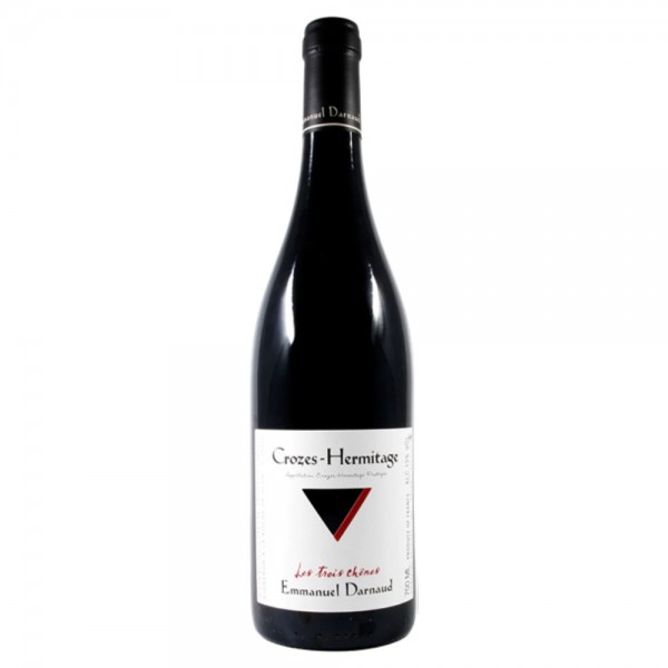 CROZES HERMITAGE ROUGE - LES TROIS CHENES - DOMAINE DARNAUD - 2021