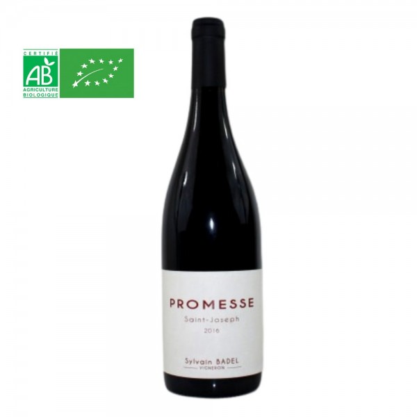 SAINT JOSEPH ROUGE - PROMESSE - DOMAINE SI LE VIN SYLVAIN BADEL - BIO - 2022