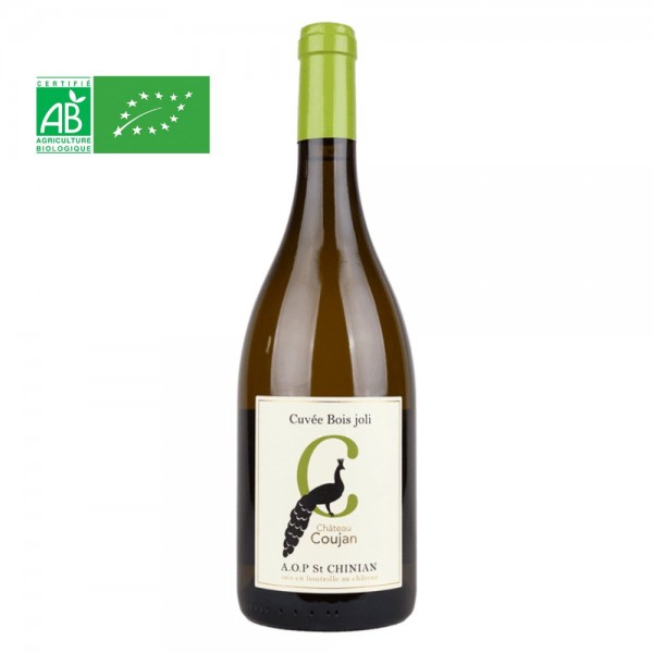 SAINT CHINIAN BLANC - BOIS JOLI - CHÂTEAU COUJAN - BIO - 2021