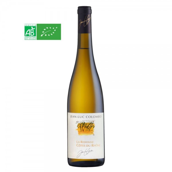 CÔTES-DU-RHÔNE BLANC - LA REDONNE - DOMAINE JEAN-LUC COLOMBO - BIO - 2021