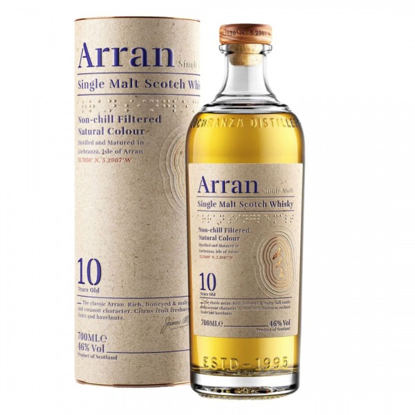 WHISKY ARRAN 10 ANS - 70CL