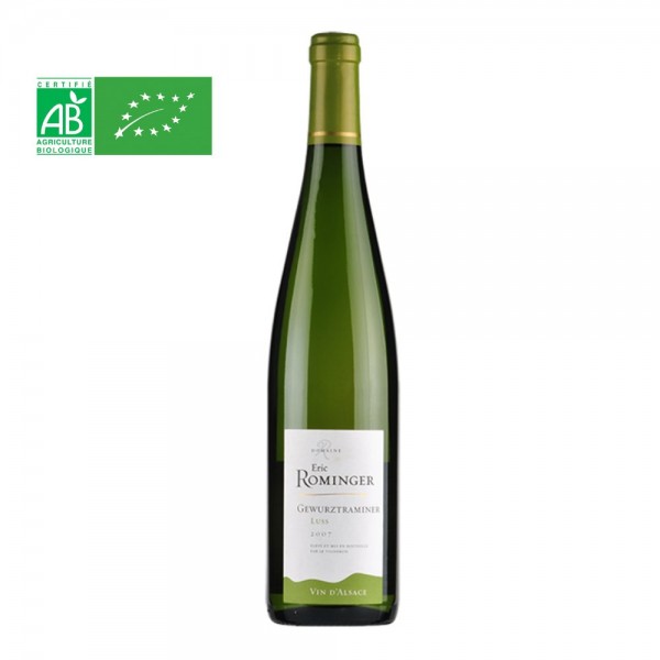 ALSACE GEWURZTRAMINER - LUSS - DOMAINE ERIC ROMINGER - BIO - 2022