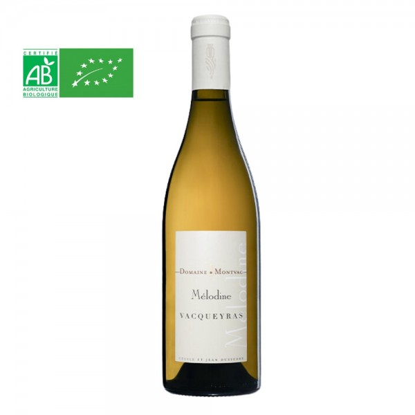 VACQUEYRAS BLANC - MELODINE - DOMAINE MONTVAC - BIO - 2021