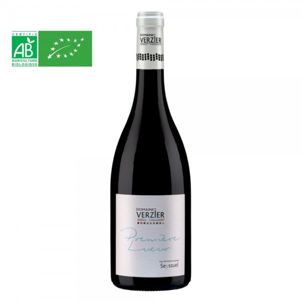 COL. RHODANIENNES "SEYSSUEL" ROUGE - PREMIERE LUEUR - DOM. VERZIER - BIO - 2022